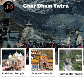 Chardham Yatra | Amanrnath Yatra | Mansarovar Yatra - Epic Yatra