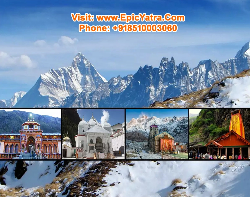 Top Must-Visit Destinations on Your Chardham Yatra Tour Package