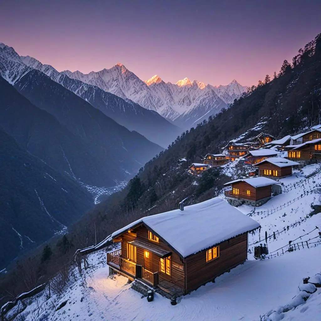 Exploring Auli Hill Station: Ski Adventures and Scenic Beauty