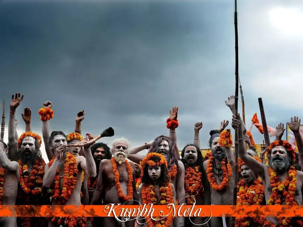 Kumbh Mela gathering.