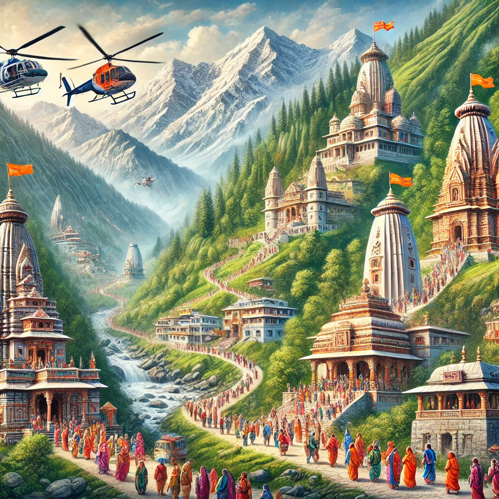 Chardham packages for family travel in India