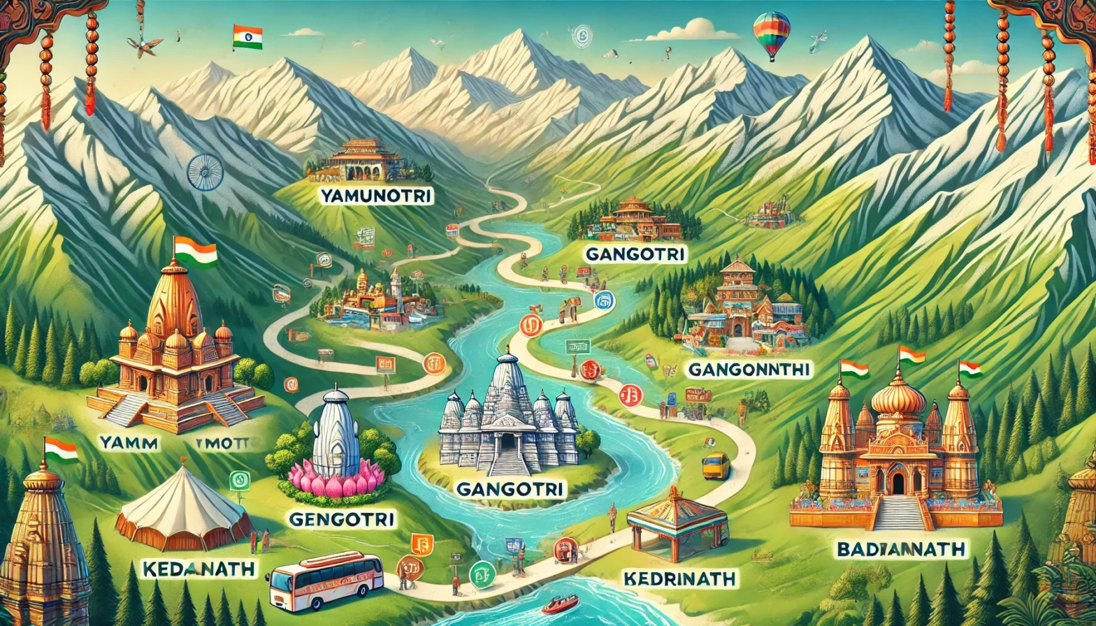 Chardham Yatra Picture from Delhi