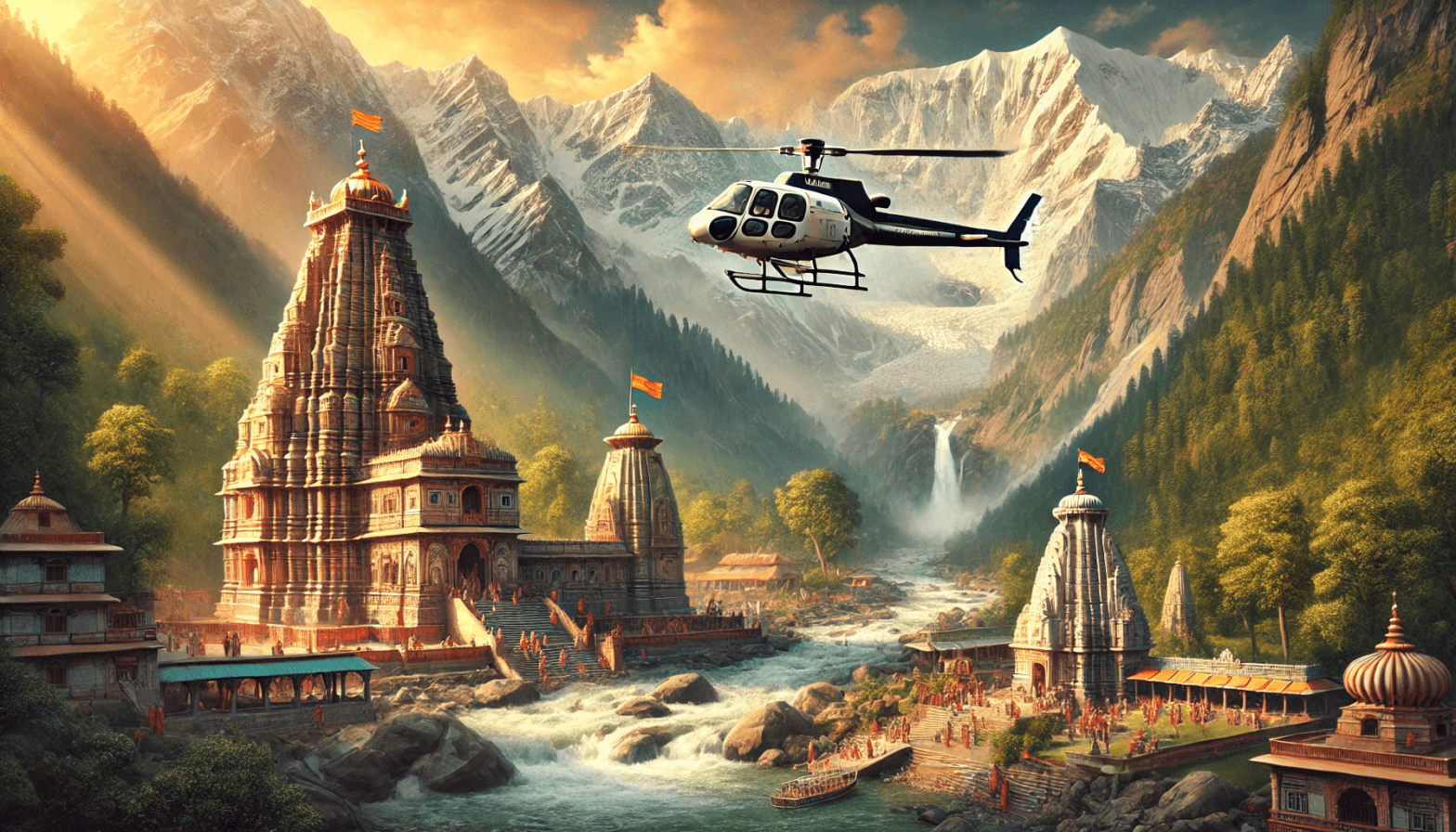 Chardham yatra by helicopter