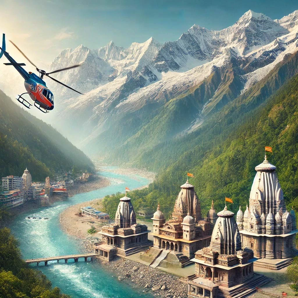 Pilgrims on Chardham Yatra from Mumbai enjoying scenic mountain views on their spiritual journey in 2025.