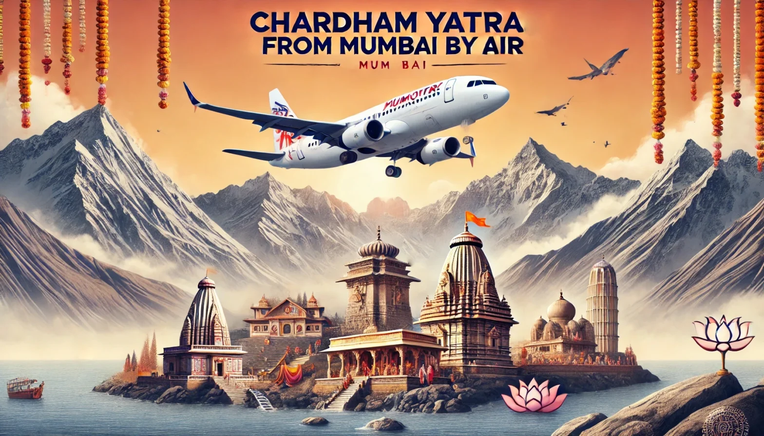 Chardham Yatra Package from Mumbai by Air