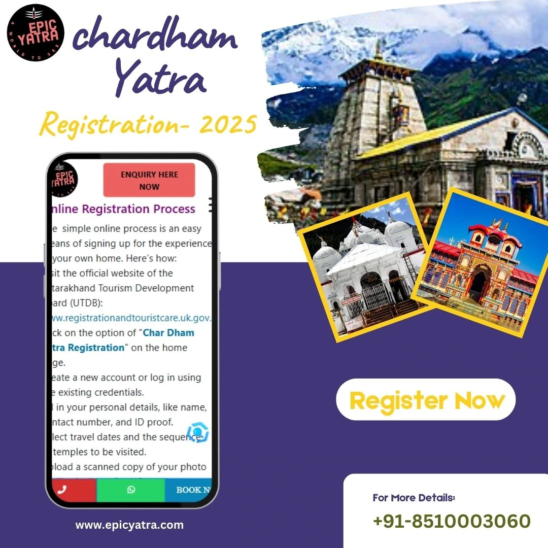 Char Dham Yatra Registration in 2025