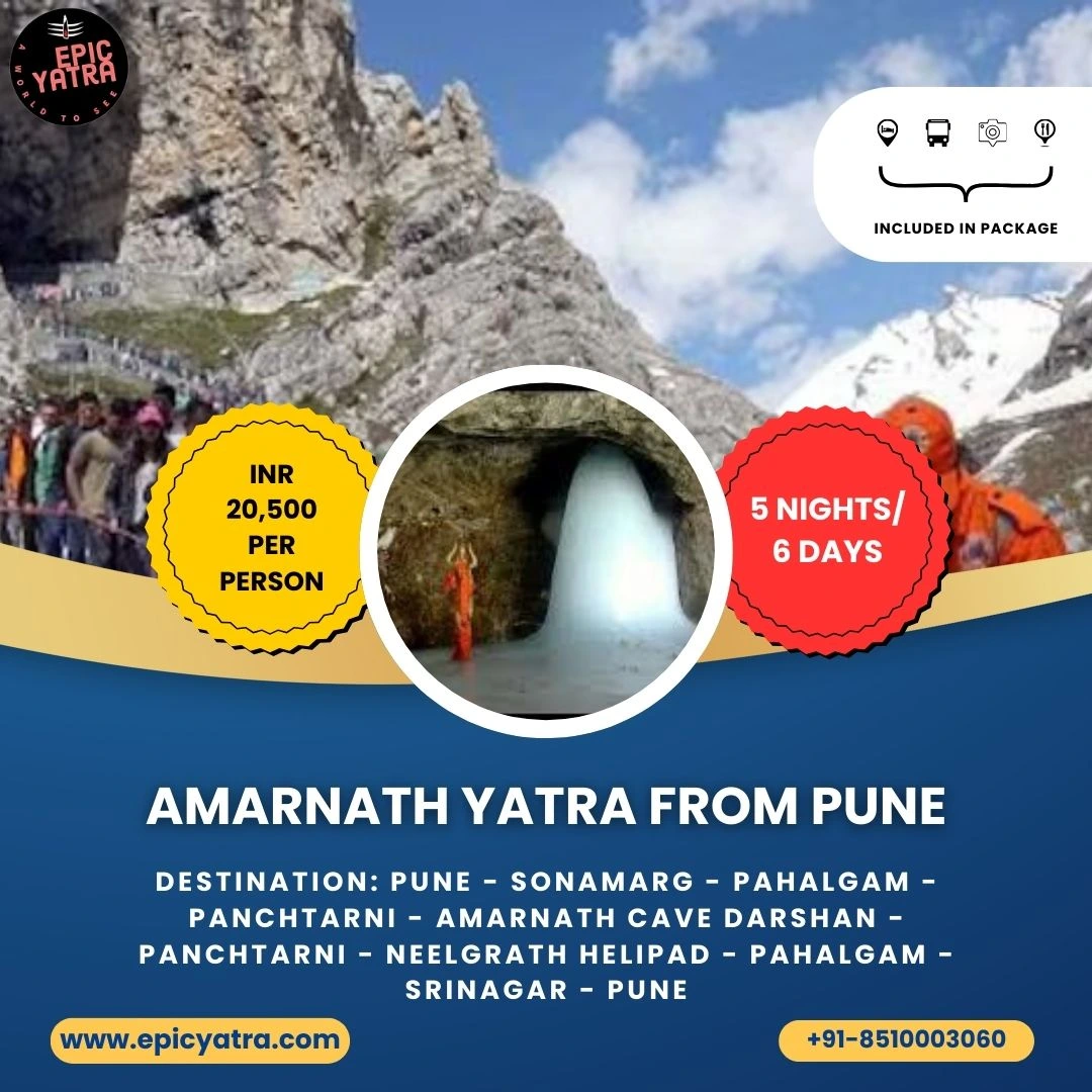 Discover the Amarnath Yatra Packages from Pune in 2025