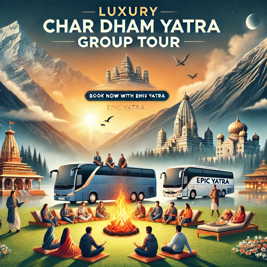 Group Tour Package for Luxury Chardham Yatra Trip