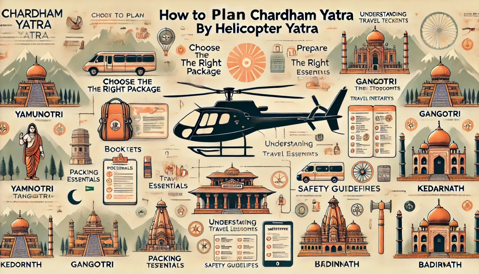 How to Plan Your Chardham Yatra by Helicopter from Start to Finish