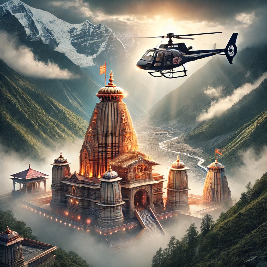 Luxury in the Skies Your Ultimate Helicopter Ride Chardham Tour Package