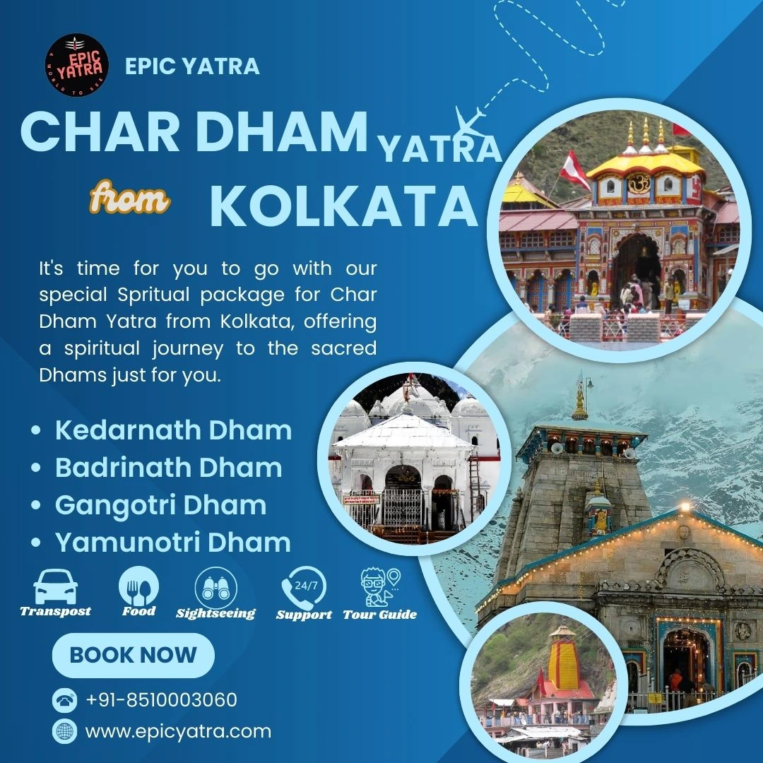 Plan Your Char Dham Yatra from Kolkata Today