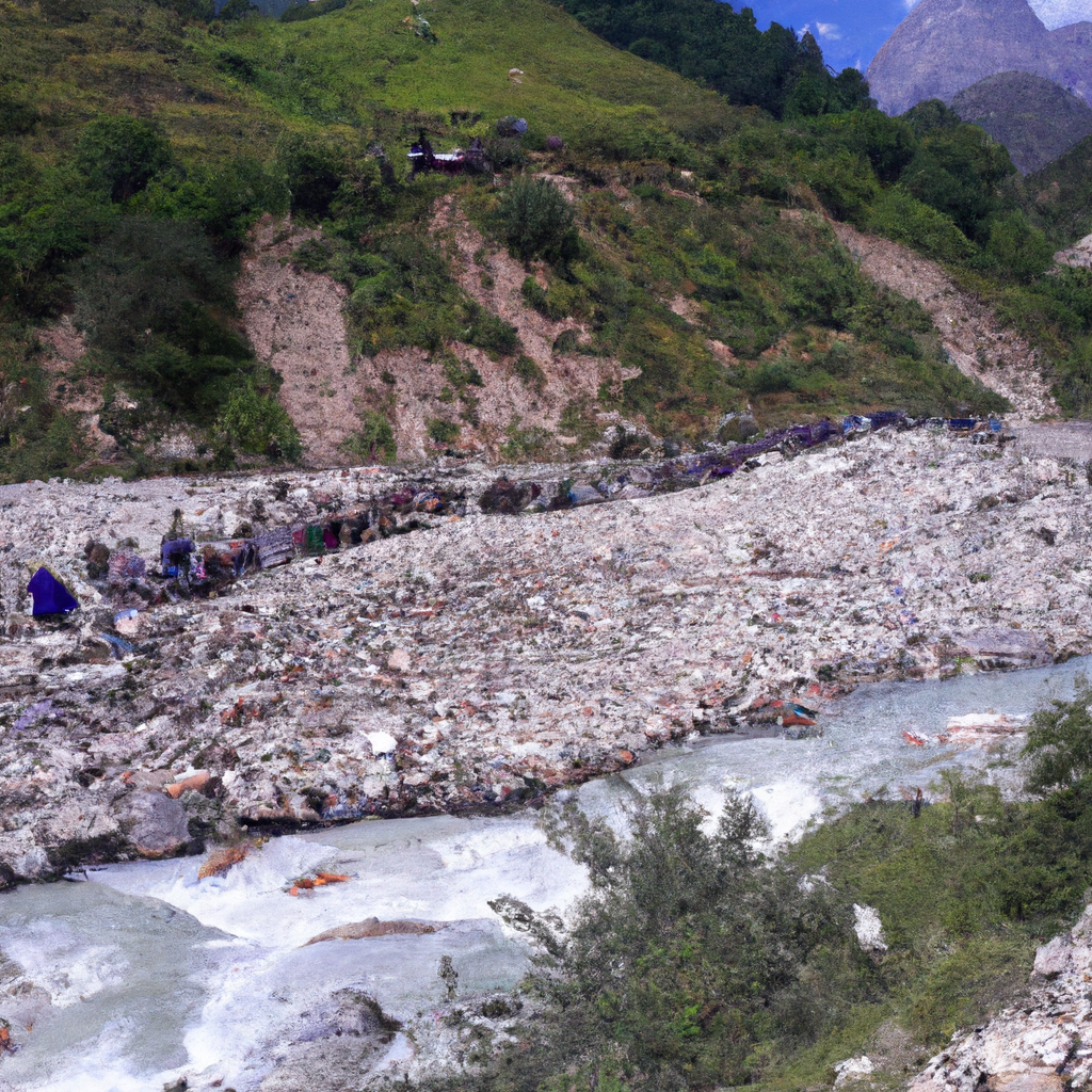 Pilgrims trekking through the snow-covered Himalayas towards the sacred Amarnath Cave during the Amarnath Yatra 2025. A helicopter flies above the mountains, symbolizing modern travel options. A signboard reads 'Amarnath Yatra 2025' with a banner mentioning 'Bangalore to Amarnath.' The scene captures devotion, spirituality, and the adventure of the pilgrimage.