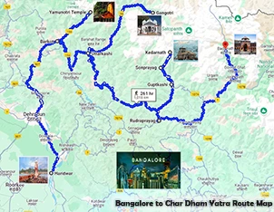 Bangalore to Char Dham Yatra – Travel Tips & Route Guide