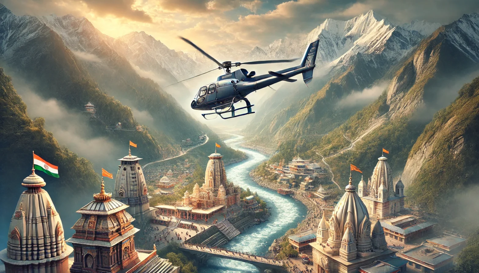 Helicopter Journey to Chardham