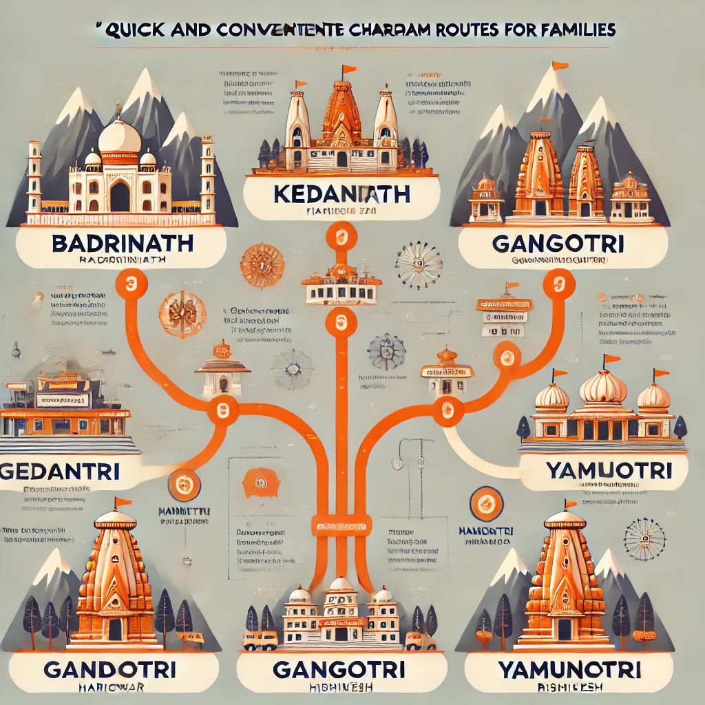 Quick and Convenient Chardham Routes for Families