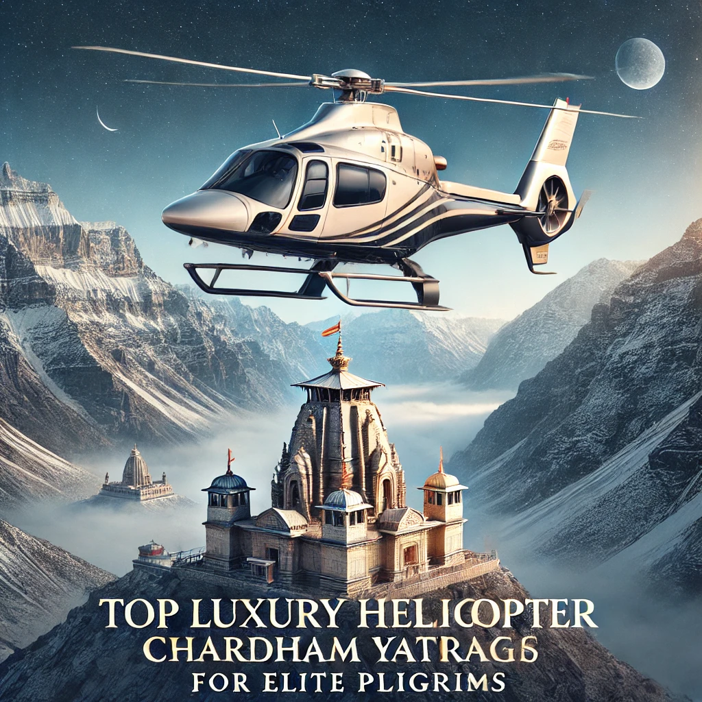 Top Luxury Helicopter Chardham Yatra Packages for Elite Pilgrims