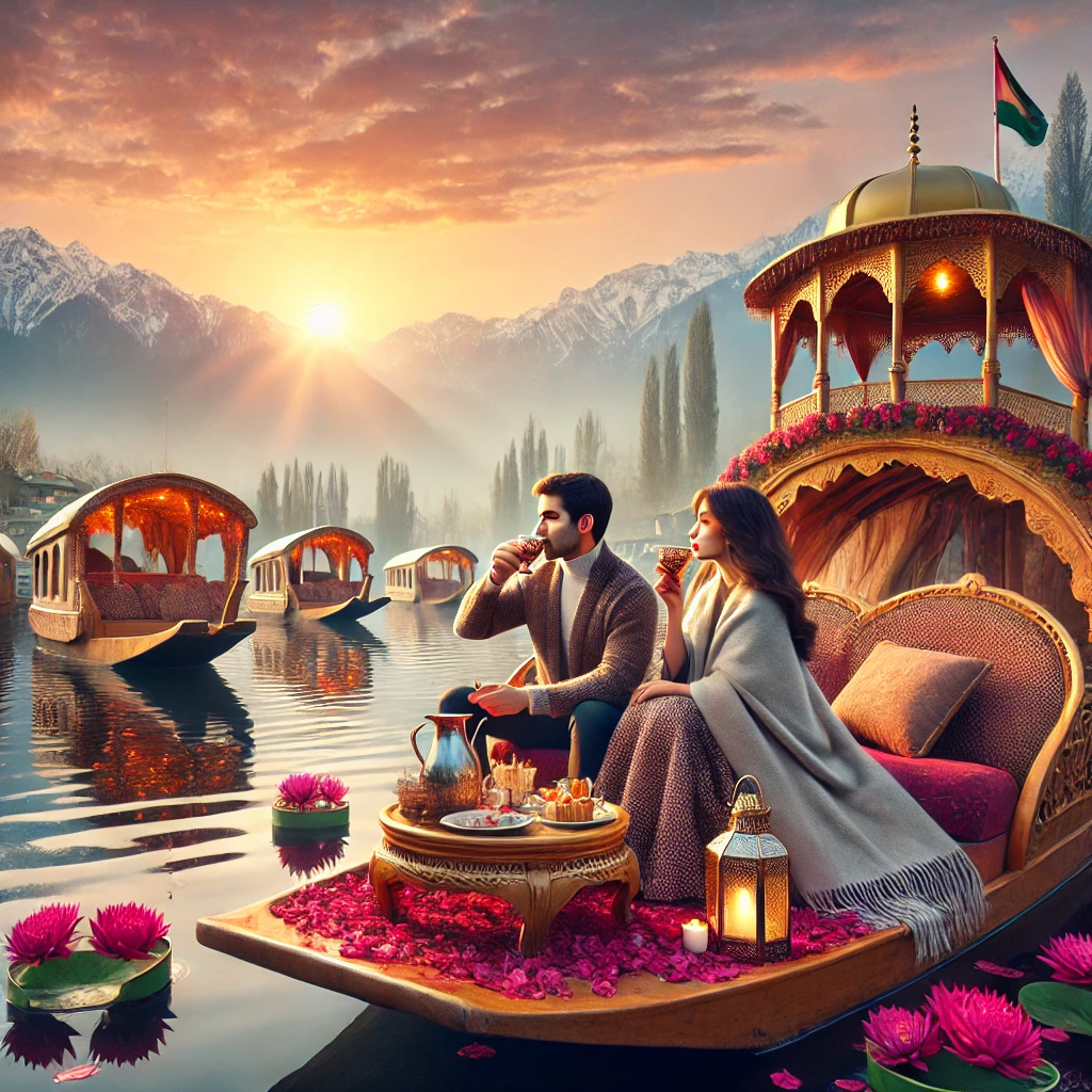 A beautiful scene of Perfect Luxury Kashmir Tour for You