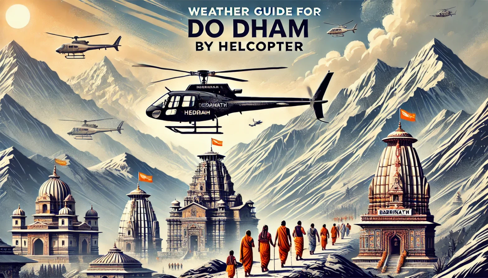 Weather Guide for Do Dham by Helicopter